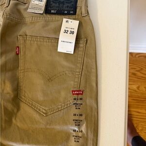 Levi's Tan Slim Fit Jeans